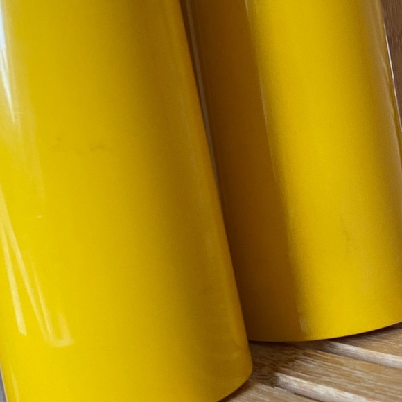 Vintage Gunner Cyren for Dansk Denmark Iron Candelabra Tree  RARE I 1970s I Dansk Designs GC I Gunnar Cyrén I Set of 8 I Yellow Tumblers